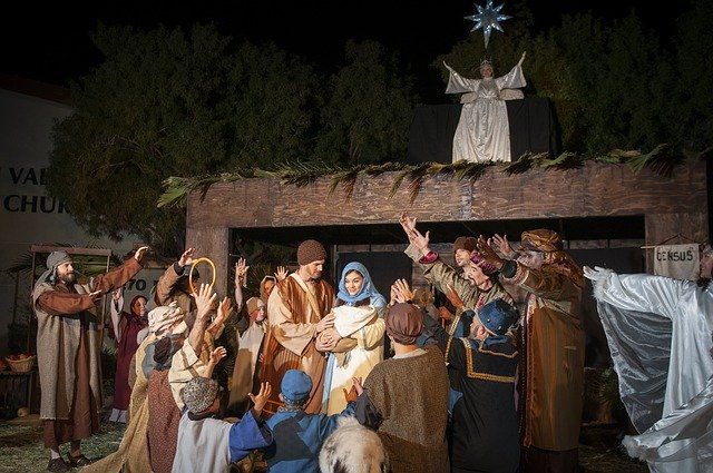 Free download Living Nativity Creche -  free photo or picture to be edited with GIMP online image editor