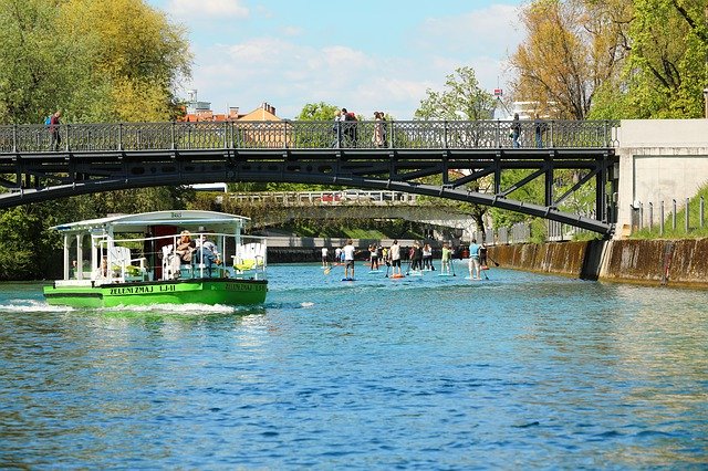 Free download Ljubljana River Ljubljanica -  free photo or picture to be edited with GIMP online image editor