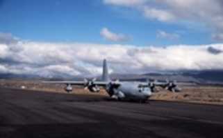 Free download Lockheed KC-130T  Hercules 162311 VMR-234 Reno-Stead 7Apr80 Peter B Lewis free photo or picture to be edited with GIMP online image editor