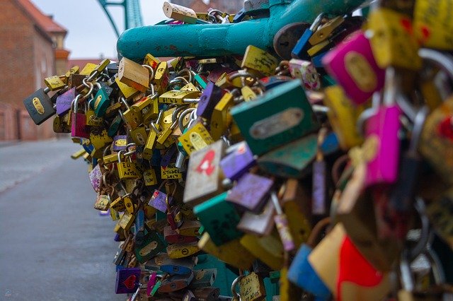 Free download Lock Love Padlock -  free photo or picture to be edited with GIMP online image editor