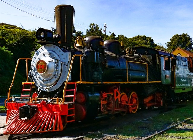 Бесплатная загрузка Locomotive Train Machine - бесплатное фото или изображение для редактирования с помощью онлайн-редактора изображений GIMP