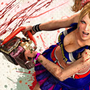 Lollipop Chainsaw toxic theme  screen for extension Chrome web store in OffiDocs Chromium