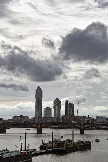 Free download london england river thames clouds free picture to be edited with GIMP free online image editor