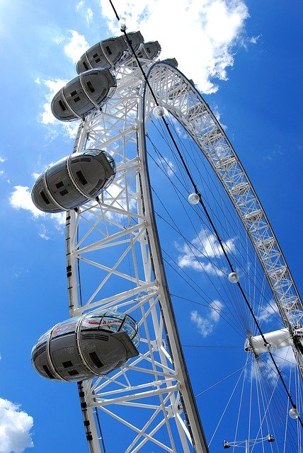 Free download London Eye Ferris Wheel -  free photo or picture to be edited with GIMP online image editor