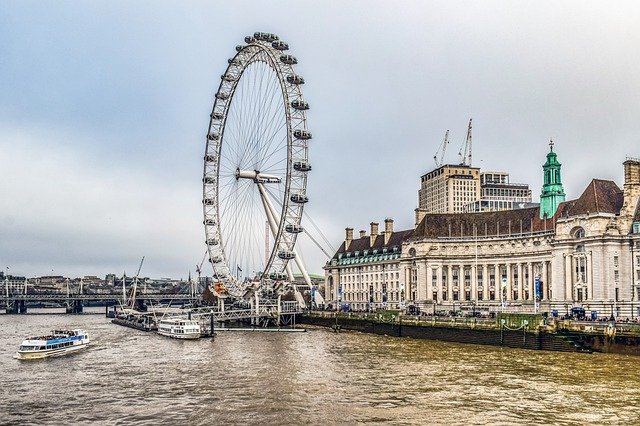 Free download london eye ferris wheel london free picture to be edited with GIMP free online image editor