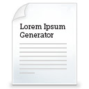 Lorem ipsum generator (using keyboard only)  screen for extension Chrome web store in OffiDocs Chromium