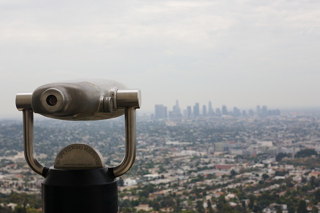 Free download los angeles downtown telescope free picture to be edited with GIMP free online image editor