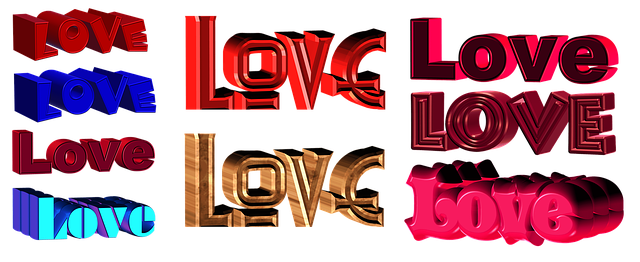 Free download Love 3D Computer Graphics -  free illustration to be edited with GIMP free online image editor