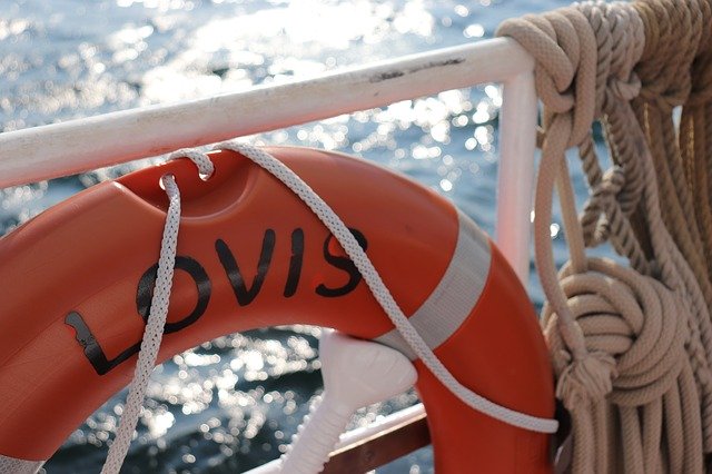 Free download Lovis Ship Lifebelt Sailing -  free photo or picture to be edited with GIMP online image editor
