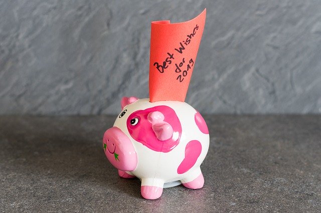 Free download Lucky Pig New Year Wishes Luck -  free photo or picture to be edited with GIMP online image editor