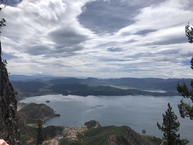 Free download Lugu Lake China -  free photo or picture to be edited with GIMP online image editor