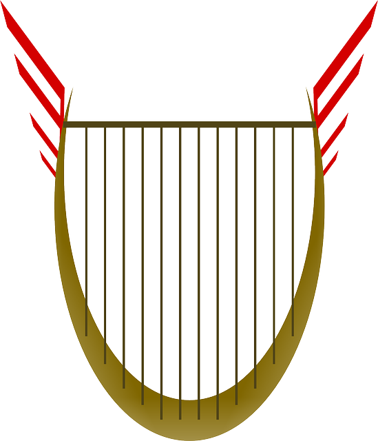 Free download Lyre String Instrument - Free vector graphic on Pixabay free illustration to be edited with GIMP free online image editor