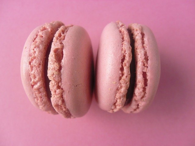 Free download Macarons Cookies Pink -  free photo or picture to be edited with GIMP online image editor