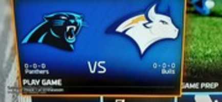 Free download Madden NFL 16 Carolina Panthers VS Brooklyn Bulls Teams Screenshot free photo or picture to be edited with GIMP online image editor