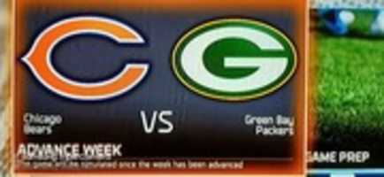 Free download Madden NFL 16 Chicago Bears VS Green Bay Packers Teams Screenshot free photo or picture to be edited with GIMP online image editor