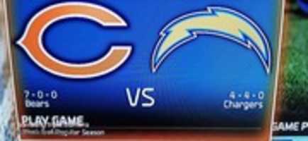 Free download Madden NFL 16 Chicago Bears VS San Diego Chargers Teams Screenshot free photo or picture to be edited with GIMP online image editor