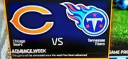 Free download Madden NFL 16 Chicago Bears VS Tennessee Titans Teams Screenshot free photo or picture to be edited with GIMP online image editor