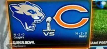 Free download Madden NFL 16 Chicago Cougars VS Chicago Bears Teams Screenshot free photo or picture to be edited with GIMP online image editor