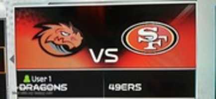 Free download Madden NFL 16 Los Angeles Dragons VS San Francisco 49ers Teams Screenshot free photo or picture to be edited with GIMP online image editor