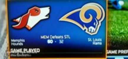 Free download Madden NFL 16 Memphis Hounds VS St. Louis Rams Teams Screenshot free photo or picture to be edited with GIMP online image editor