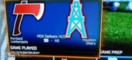 Free download Madden NFL 16 Portland Lumberjacks VS Houston Oilers Teams Screenshot free photo or picture to be edited with GIMP online image editor