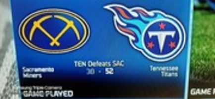 Free download Madden NFL 16 Sacramento Miners VS Tennessee Titans Teams Screenshot free photo or picture to be edited with GIMP online image editor