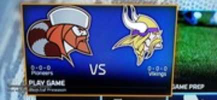 Free download Madden NFL 16 Salt Lake City Pioneers VS Minnesota Vikings Teams Screenshot free photo or picture to be edited with GIMP online image editor