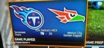 Free download Madden NFL 16 Tennessee Titans VS Mexico City Golden Eagles Teams Screenshot free photo or picture to be edited with GIMP online image editor