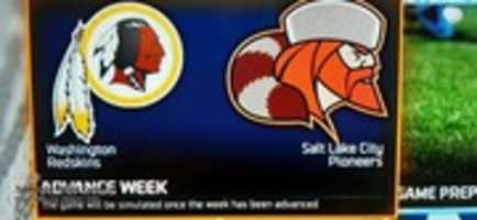 Free download Madden NFL 16 Washington Redskins VS Salt Lake City Pioneers Teams Screenshot free photo or picture to be edited with GIMP online image editor