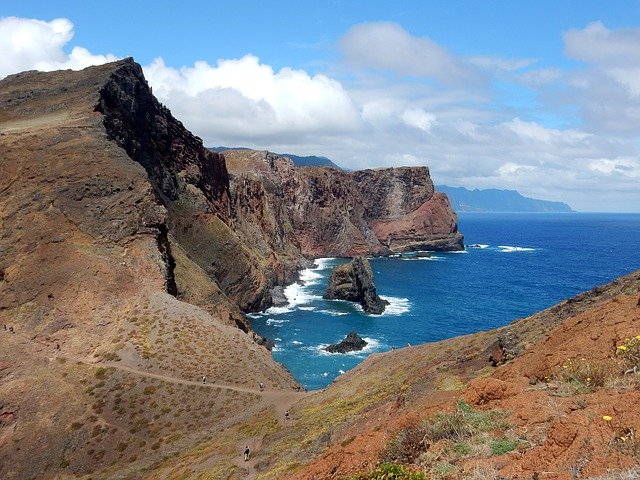 Free download Madeira Island Volcano -  free photo or picture to be edited with GIMP online image editor