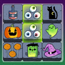 Mahjong Connect Halloween Game  screen for extension Chrome web store in OffiDocs Chromium