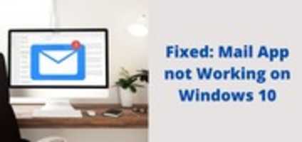 Free download Mail App Not Working On Windows 10 free photo or picture to be edited with GIMP online image editor