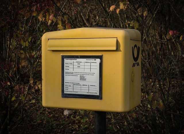 Free download Mailbox Germany Post -  free photo or picture to be edited with GIMP online image editor