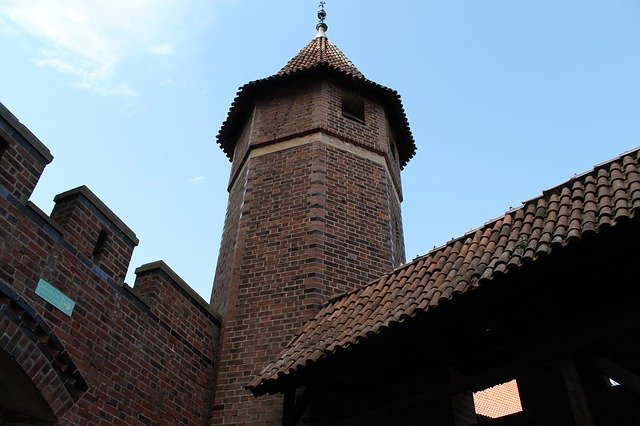 Free download Malbork Castle Partial View -  free photo or picture to be edited with GIMP online image editor