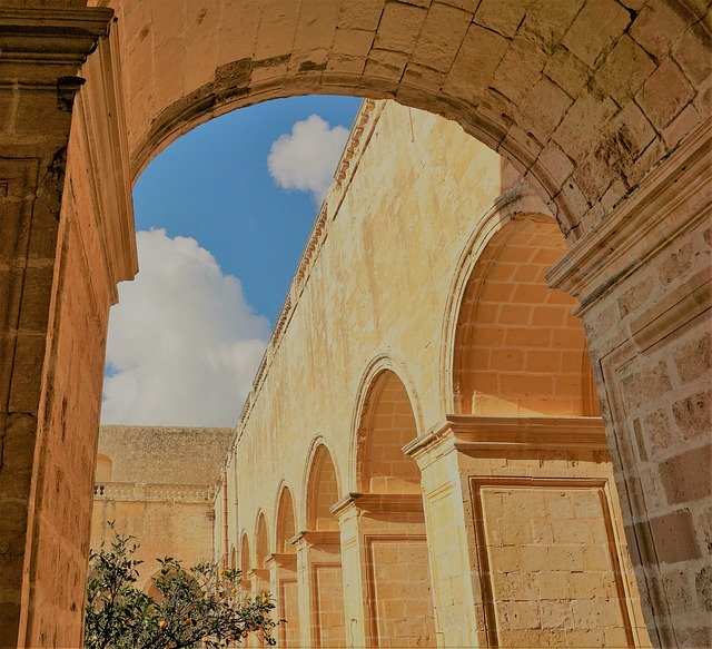 Free download Malta Monastery Architecture -  free photo or picture to be edited with GIMP online image editor