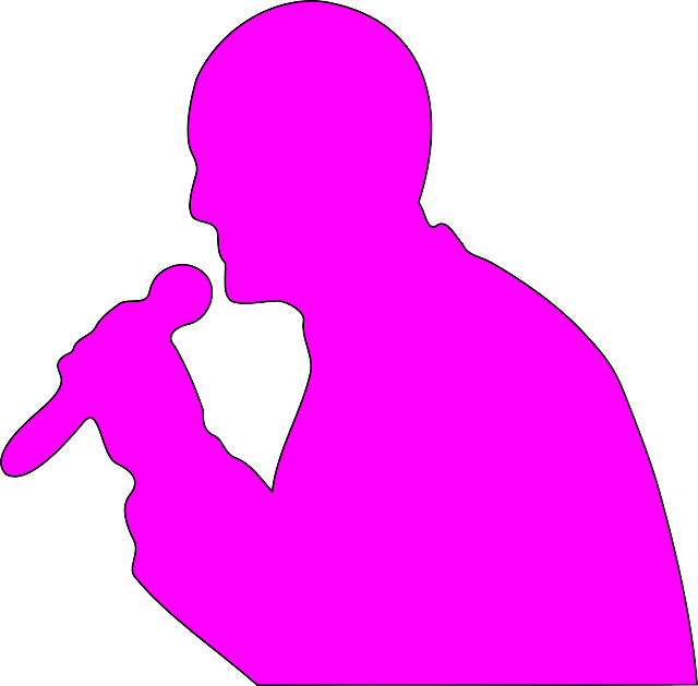 Free download Man Addresssing Microphone - Free vector graphic on Pixabay free illustration to be edited with GIMP free online image editor