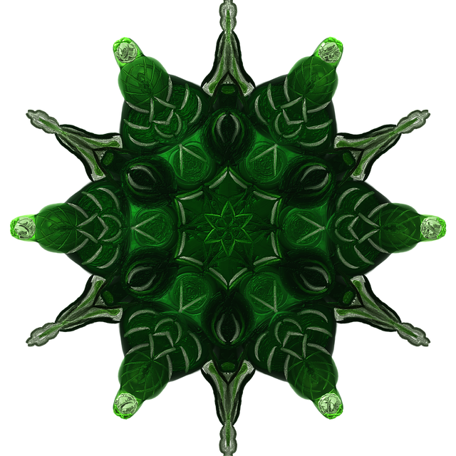 Free download Mandala Green Gloss -  free illustration to be edited with GIMP free online image editor