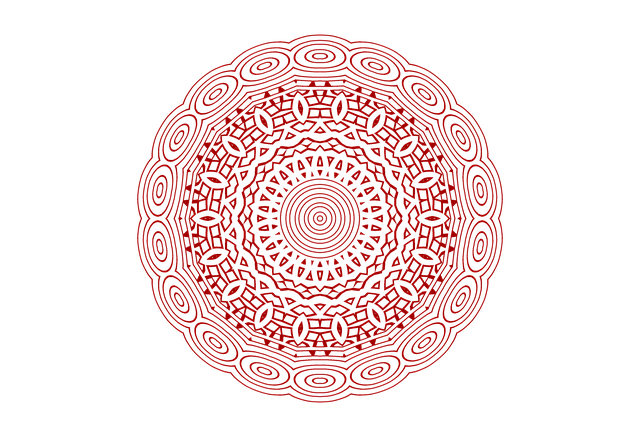 Free download Mandala Pattern Round -  free illustration to be edited with GIMP free online image editor