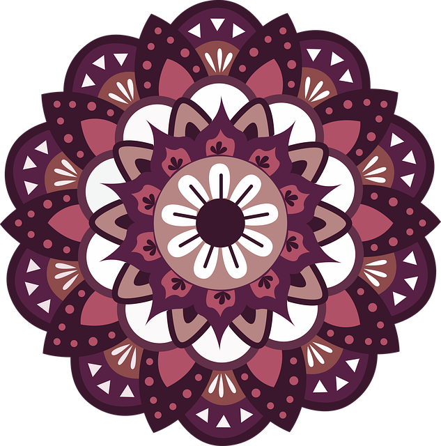 Free download Mandala Pink Magenta -  free illustration to be edited with GIMP free online image editor