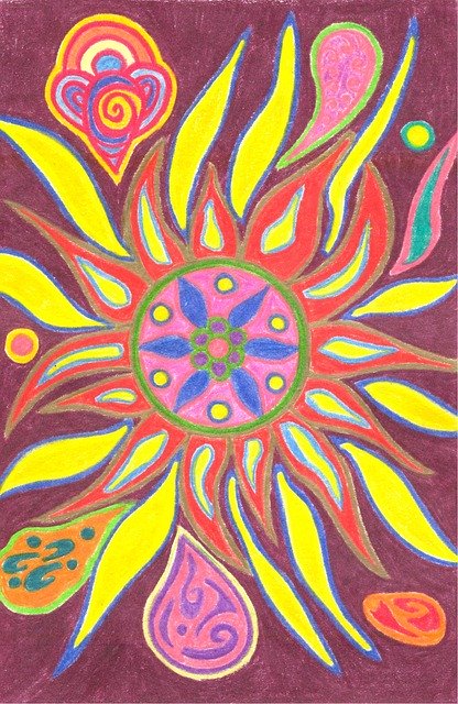 Free download Mandala Sol -  free illustration to be edited with GIMP free online image editor