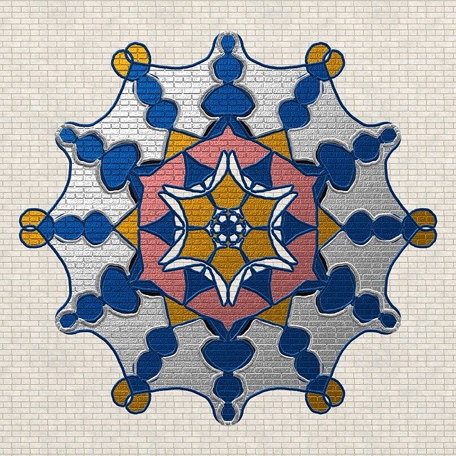 Free download Mandala Wall Stone -  free illustration to be edited with GIMP free online image editor