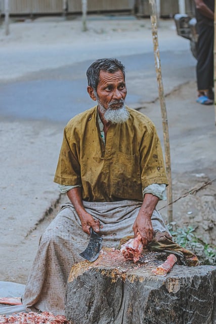 Free download man elderly market adult cooking free picture to be edited with GIMP free online image editor