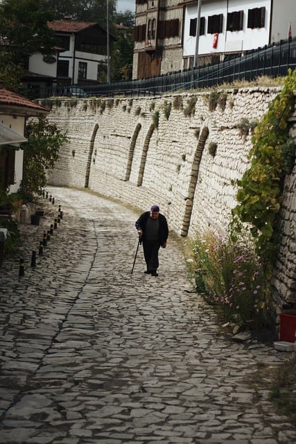 Free download man in black jacket walking on free picture to be edited with GIMP free online image editor