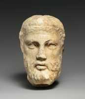 Free download Marble head of a bearded man from a herm free photo or picture to be edited with GIMP online image editor