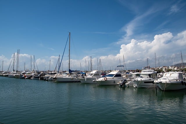 Free download marina boats harbor luxury boats free picture to be edited with GIMP free online image editor