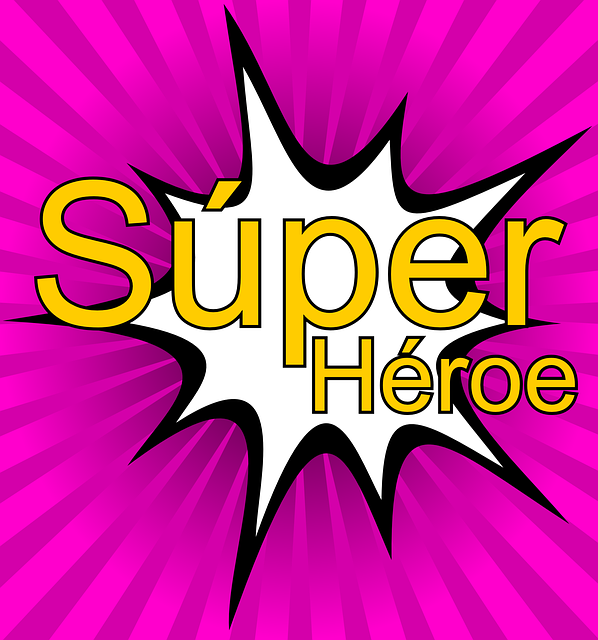 Free download Marketing Super Hero -  free illustration to be edited with GIMP free online image editor