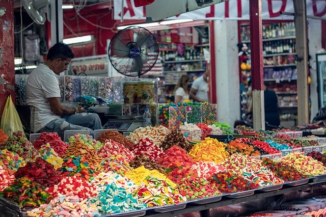 Free download Marketplace Candy Sweets -  free photo or picture to be edited with GIMP online image editor