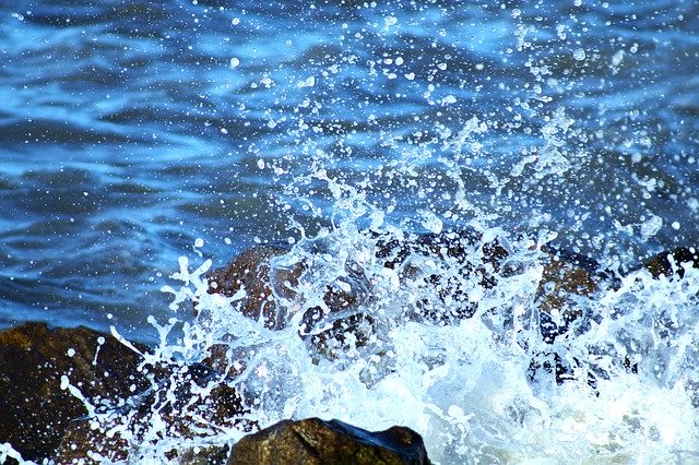 Free download Mar Wave Water -  free photo or picture to be edited with GIMP online image editor