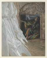 Free download Mary Magdalene Questions the Angels in the Tomb (Madeleine dans le tombeau interroge les anges) free photo or picture to be edited with GIMP online image editor