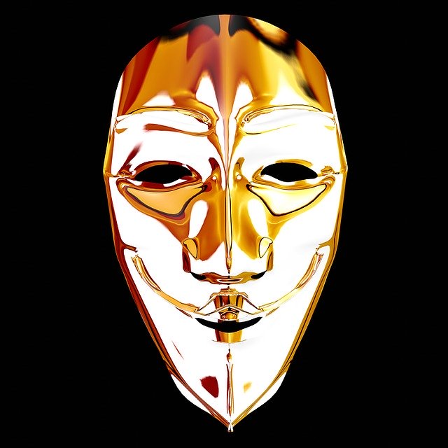 Free download Mask Anonymous -  free illustration to be edited with GIMP free online image editor